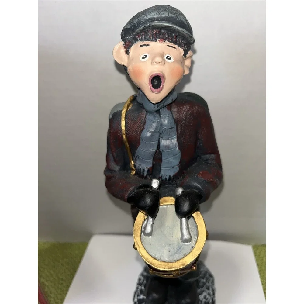 Vintage‎ Windsor Collection Drummer Boy Caroler 1980s 11